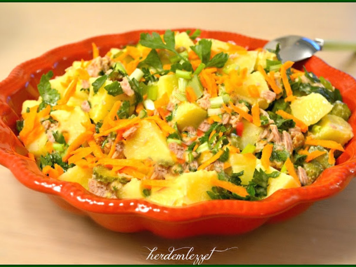 TON BALIKLI PATATES SALATASI