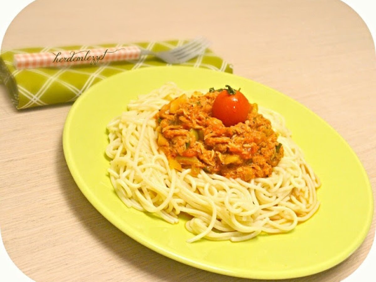 TON BALIKLI SPAGETTİ