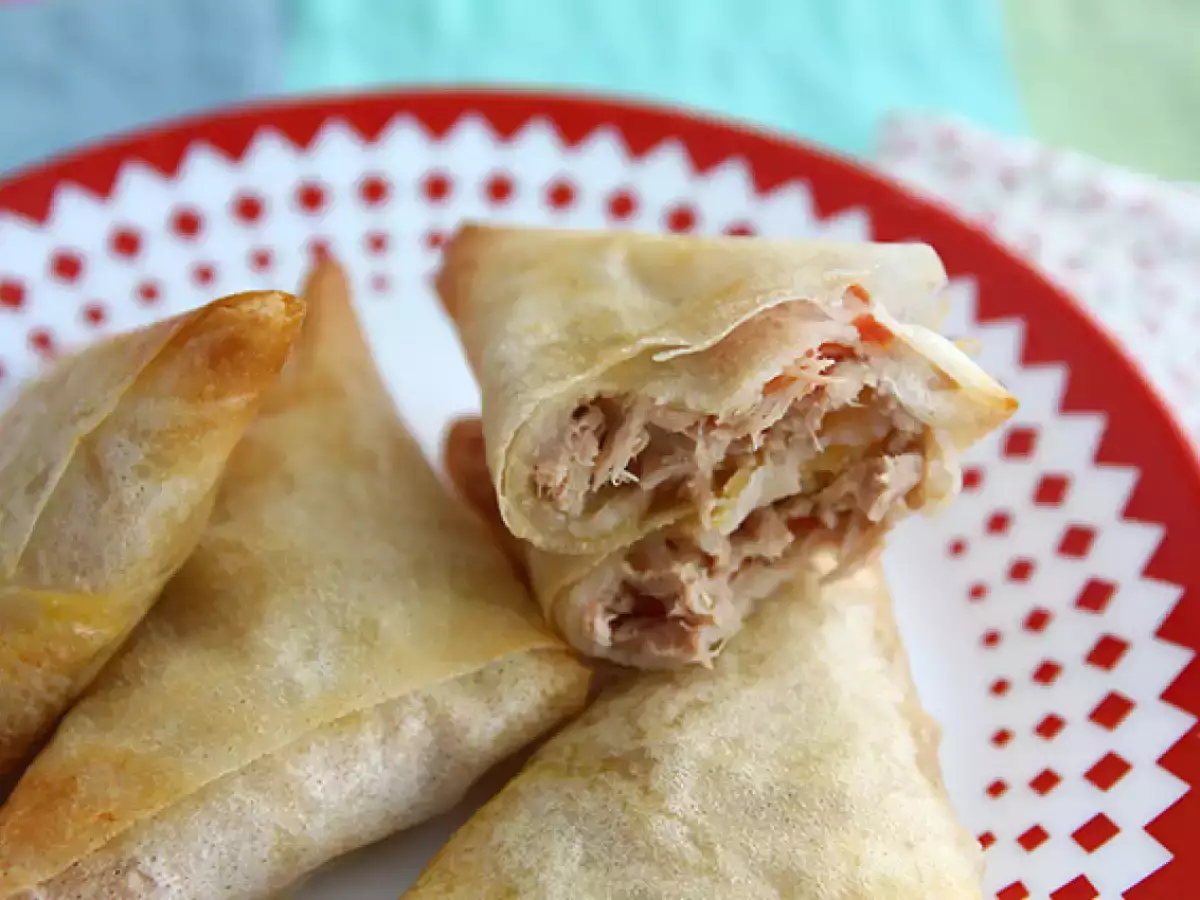 Ton Balıklı ve Domatesli Samosa - fotoğraf 4