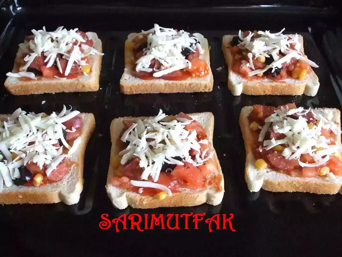 TOST EKMEĞİ PİZZASI - fotoğraf 2