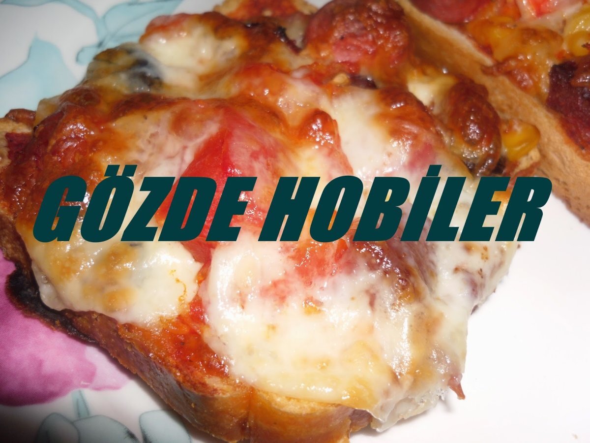 TOST EKMEĞİYLE PİZZA