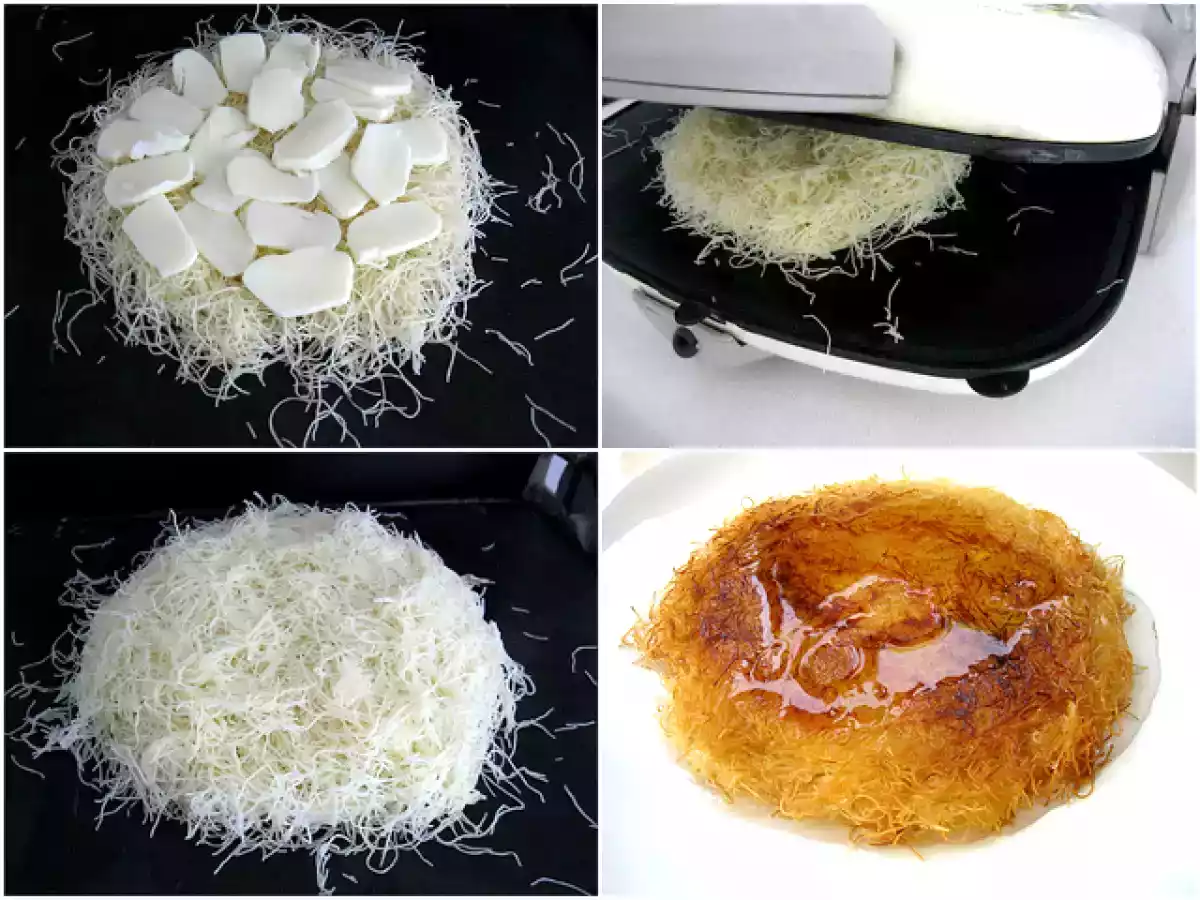 TOST MAKİNESİNDE PRATİK KÜNEFE YAPILIŞI - fotoğraf 3