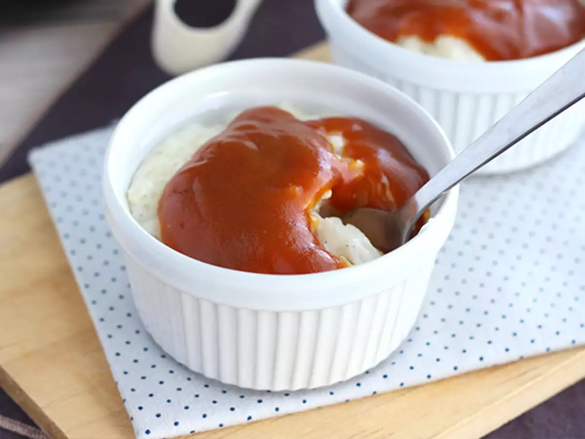 Tuzlu tereyağlı karamelli sütlaç - fotoğraf 2