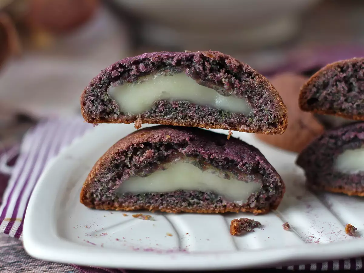 Ube'li mochi kurabiyeleri - fotoğraf 2