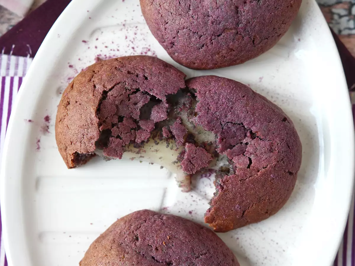 Ube'li mochi kurabiyeleri - fotoğraf 8
