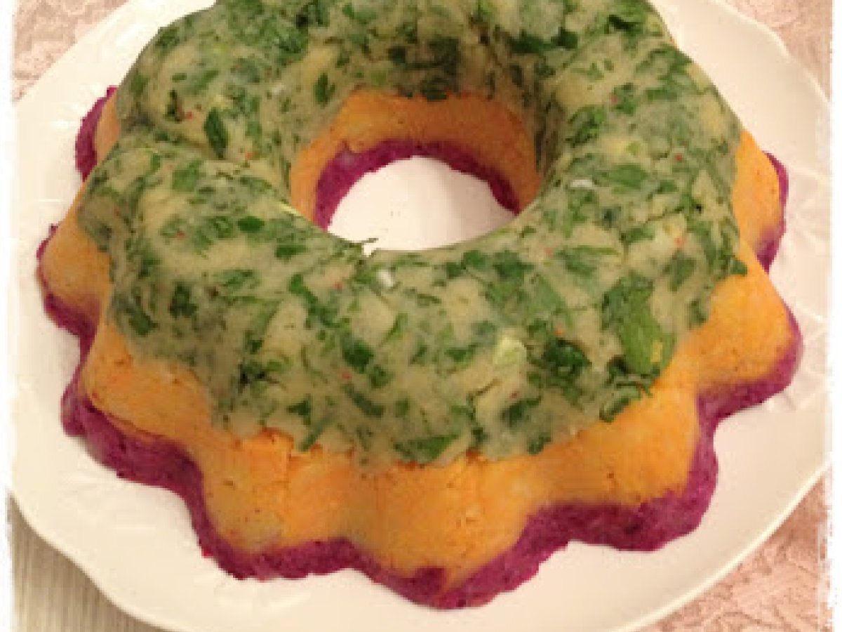 Üç Renkli Patates Salatası