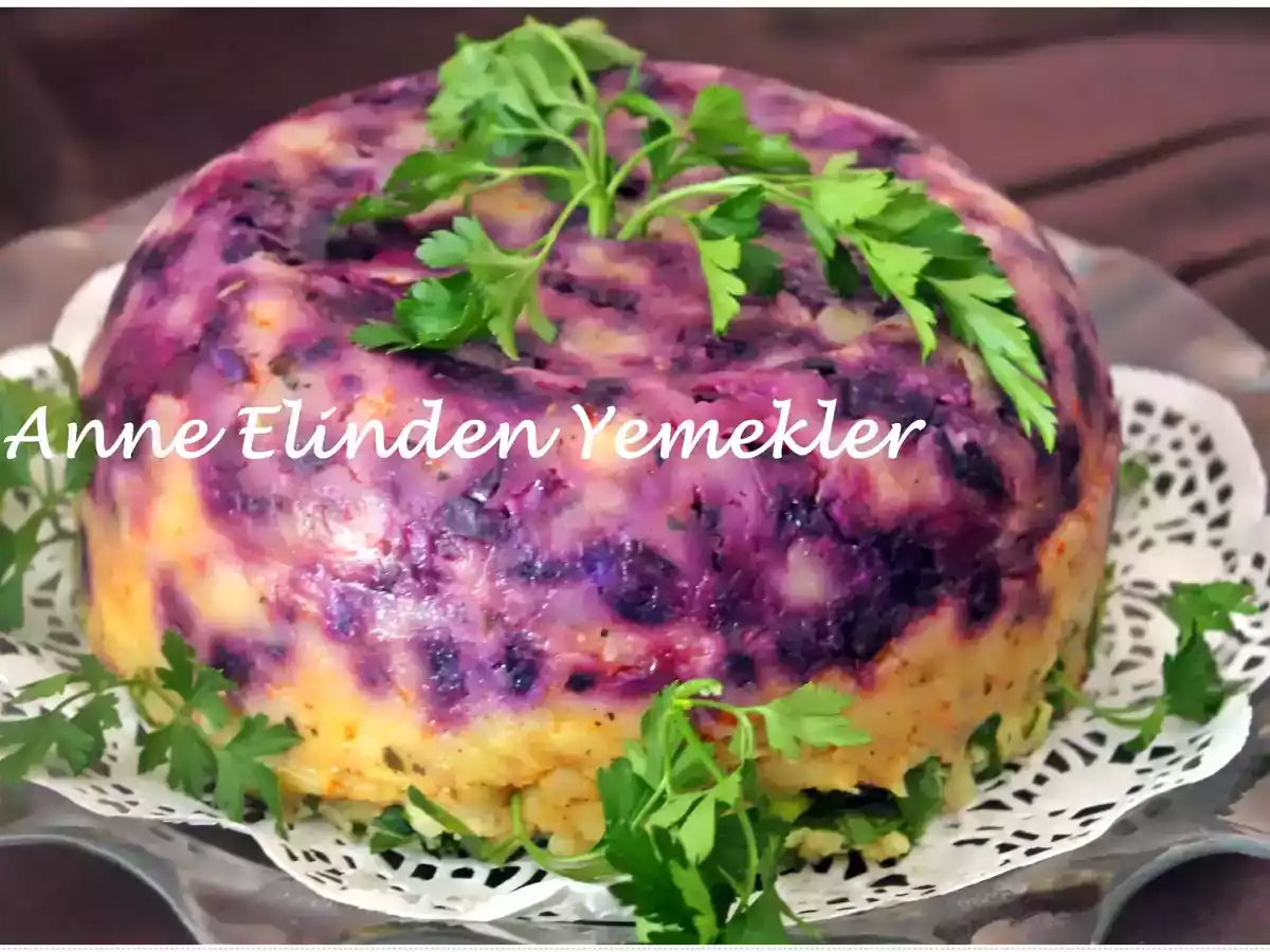 ÜÇ RENKLİ PATATES SALATASI - fotoğraf 2