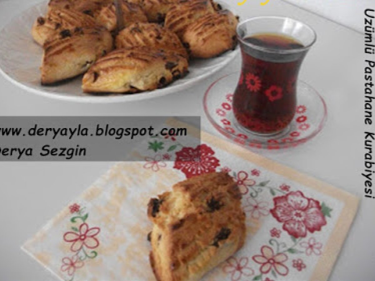 Üzümlü Pastahane Kurabiyesi