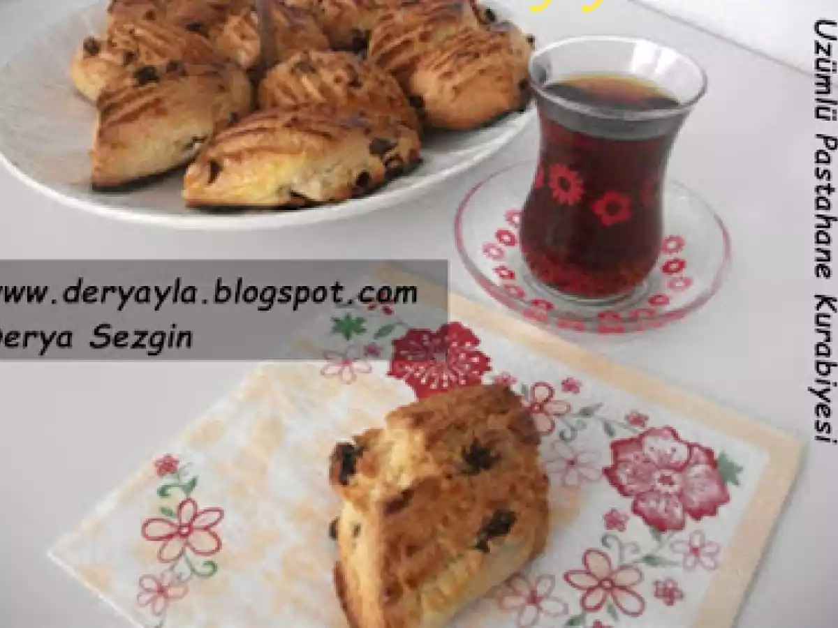 Üzümlü Pastahane Kurabiyesi