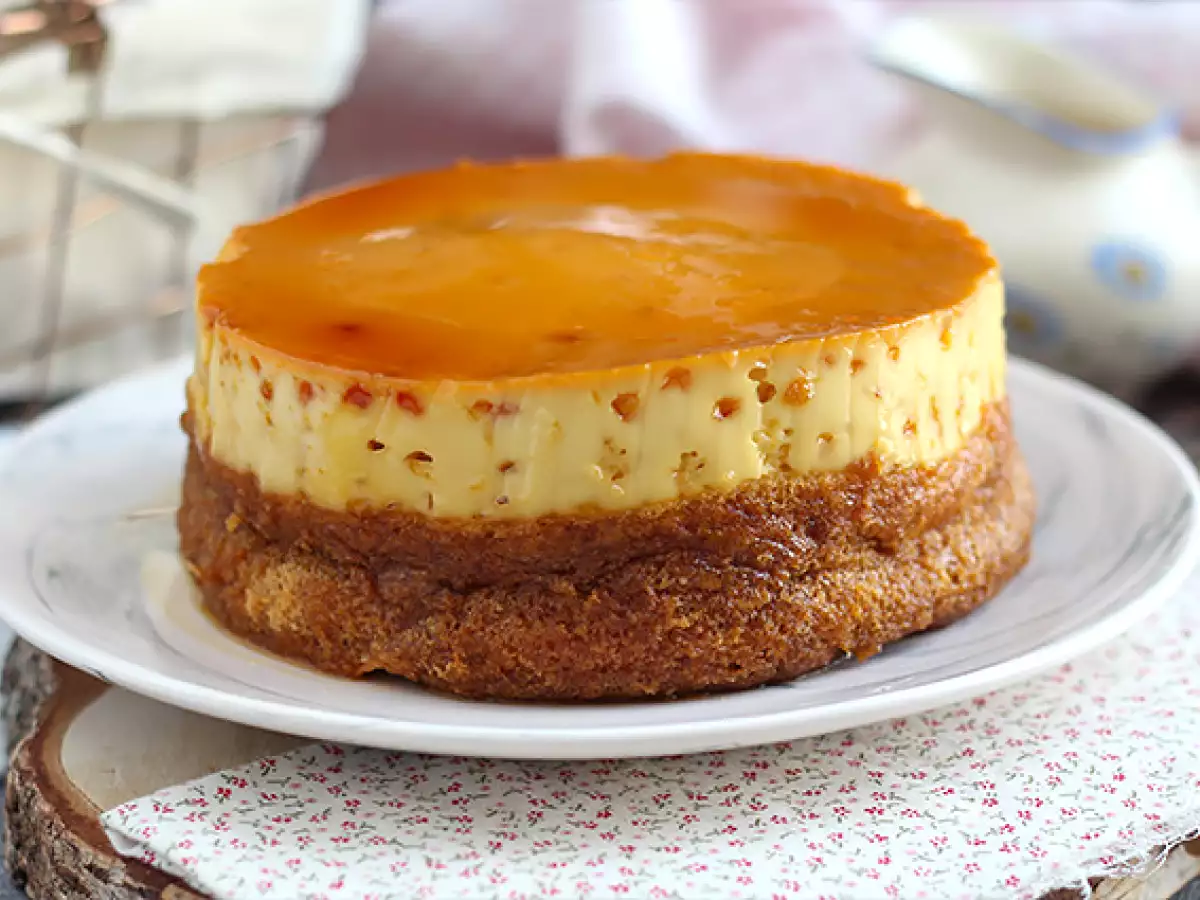Vanilyalı Flan Kek - fotoğraf 4