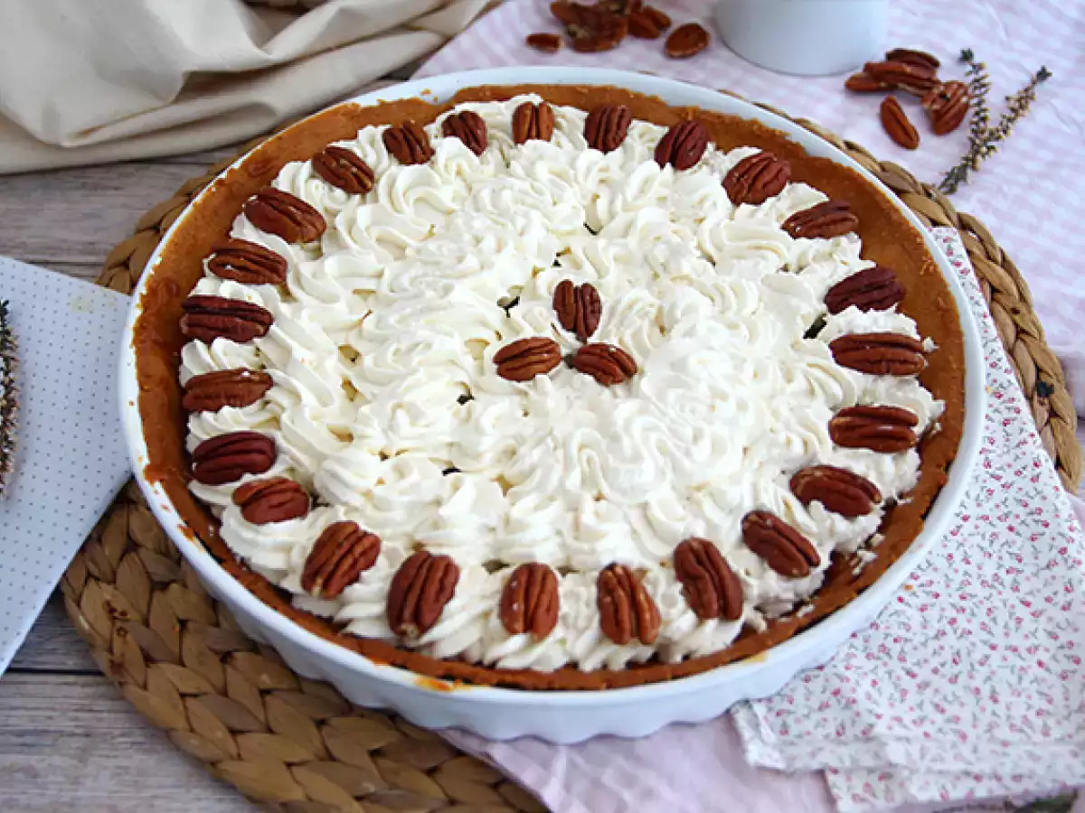 Vanilyalı Karamelli Pikan Cevizli Tart - fotoğraf 3