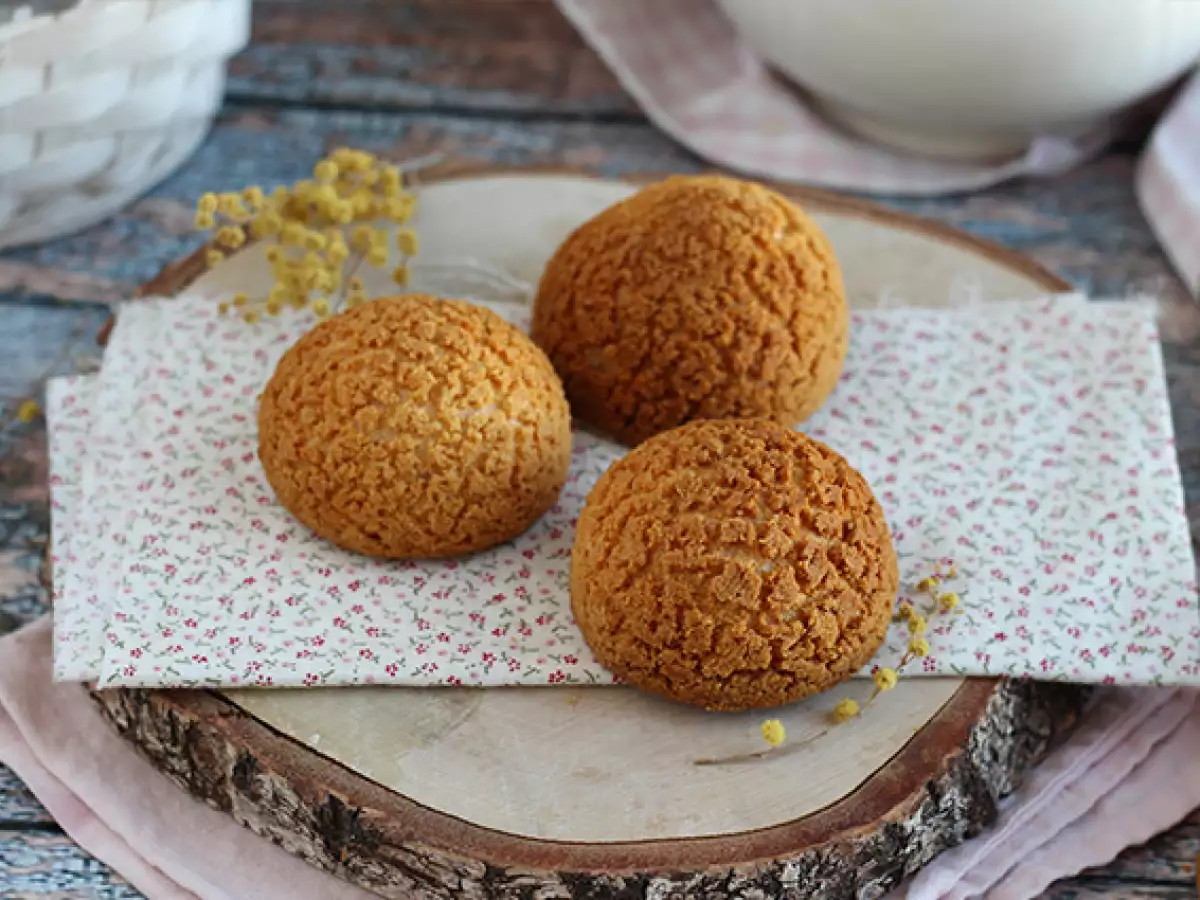Vanilyalı Kremalı Craquelin Profiterol - fotoğraf 4