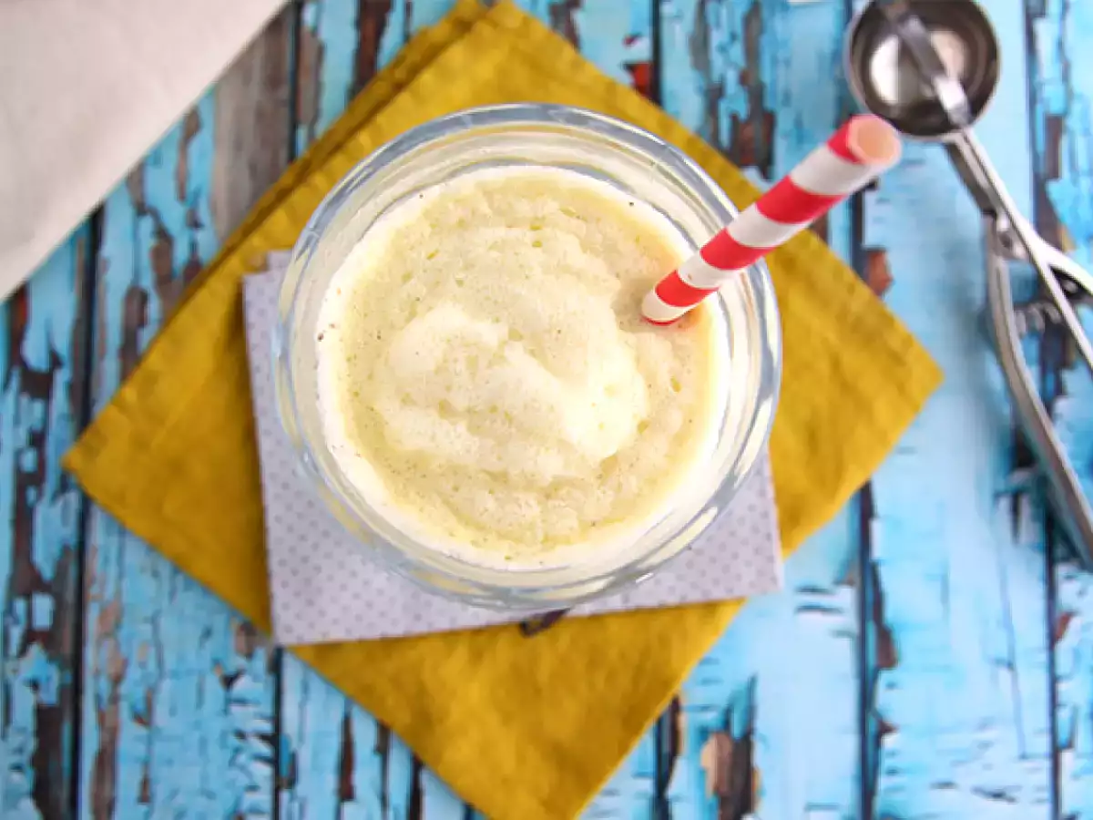 Vanilyalı milkshake - fotoğraf 3