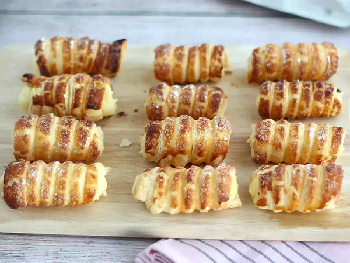 Vanilyalı muhallebili cannoli - fotoğraf 2