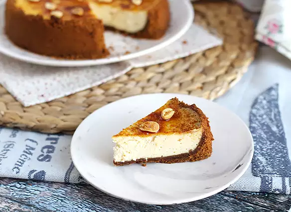 Vanilyalı ricotta cheesecake