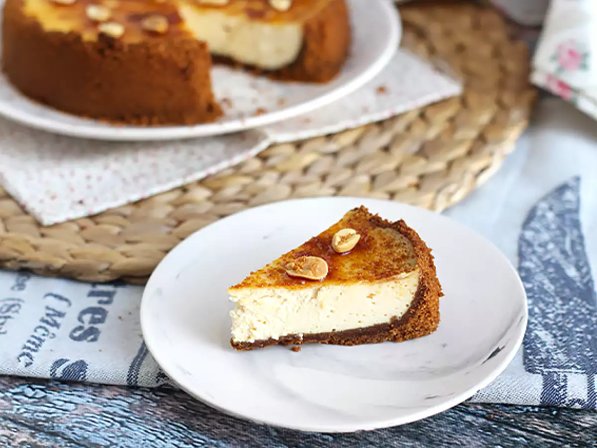 Vanilyalı ricotta cheesecake
