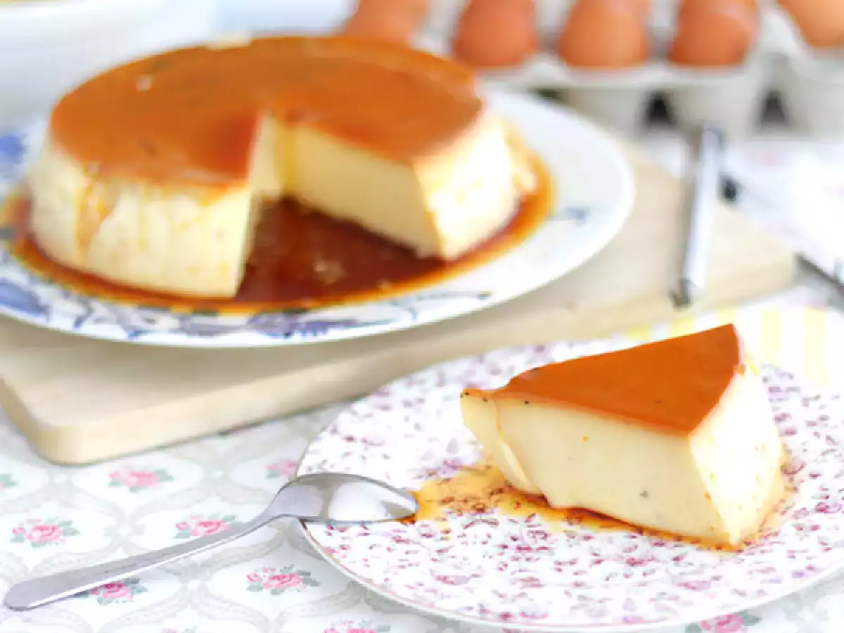 Vanilyalı yumurtalı muhallebi - fotoğraf 4
