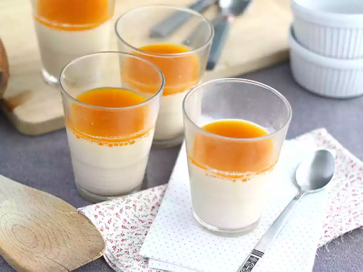 Vegan hindistan cevizli panna cotta - fotoğraf 2
