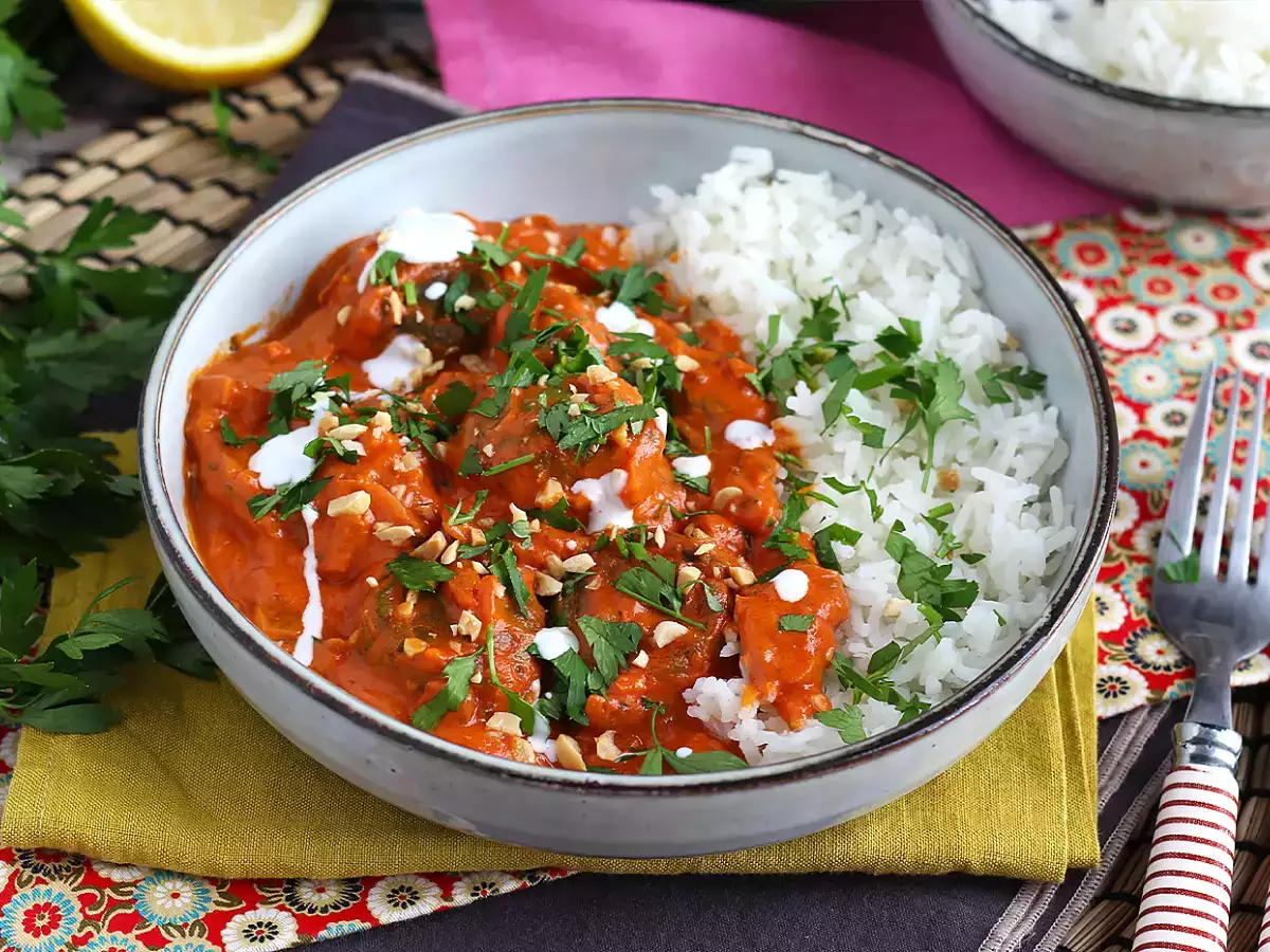 Vegan Malai Kofta: Domates soslu nohut köftesi - fotoğraf 3