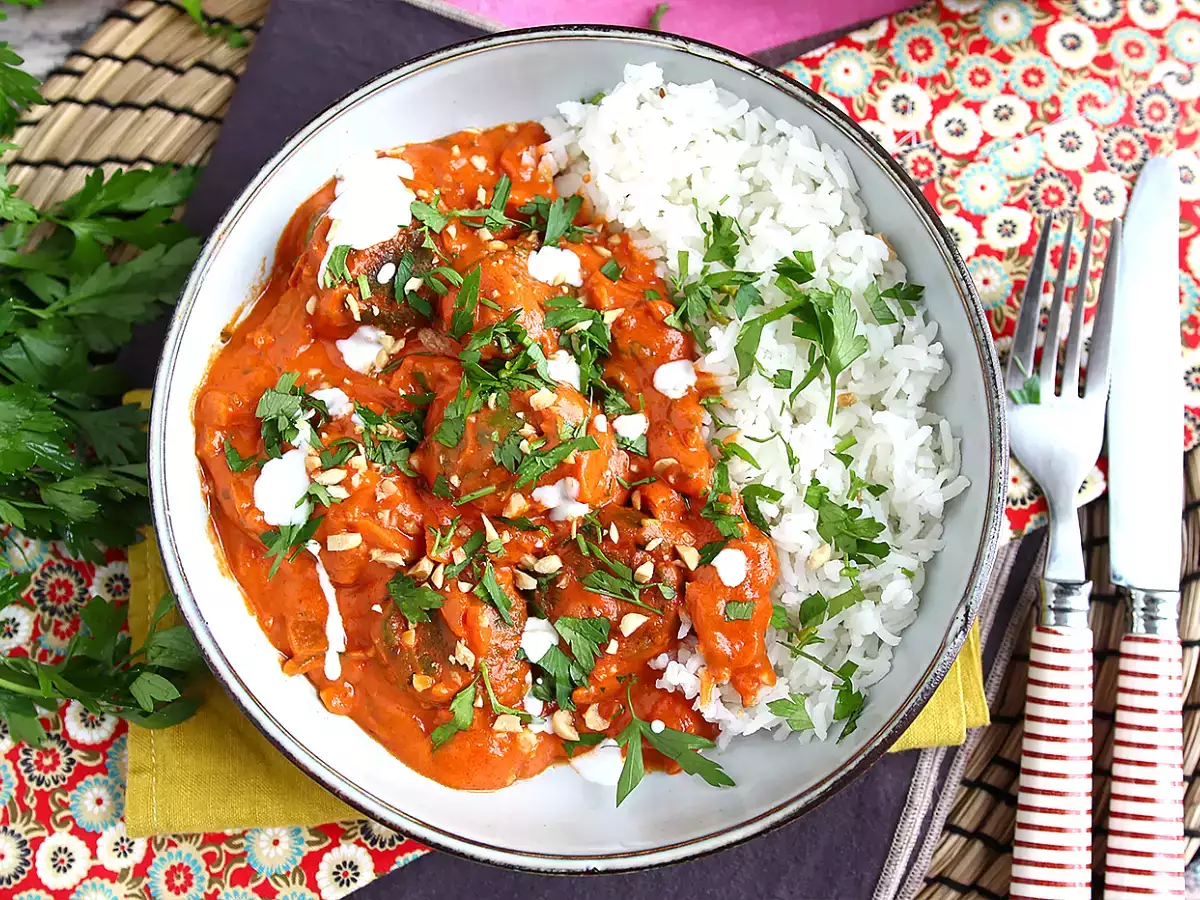 Vegan Malai Kofta: Domates soslu nohut köftesi - fotoğraf 5