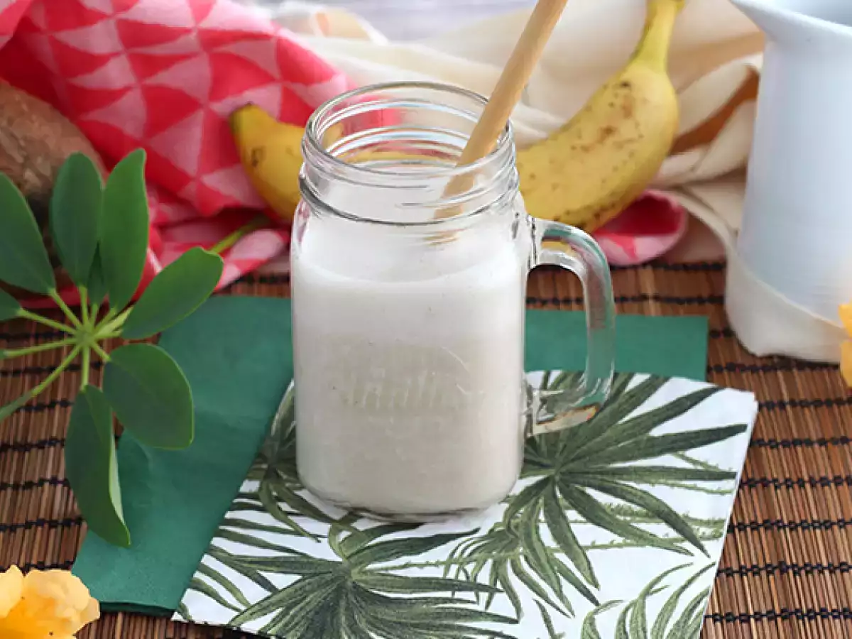 Vegan Muzlu Milkshake Tarifi