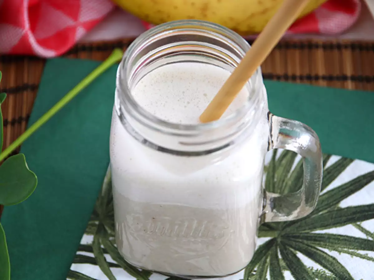 Vegan Muzlu Milkshake Tarifi - fotoğraf 4