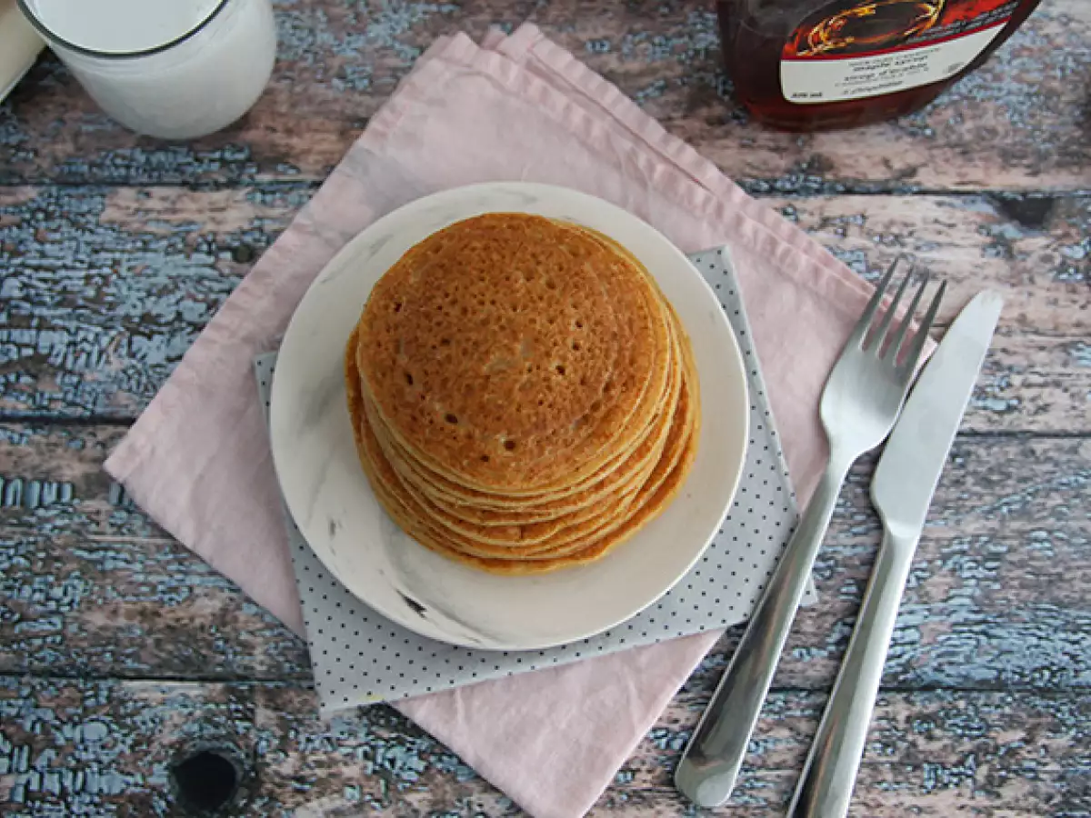 Vegan ve Glütensiz Pankek - fotoğraf 2