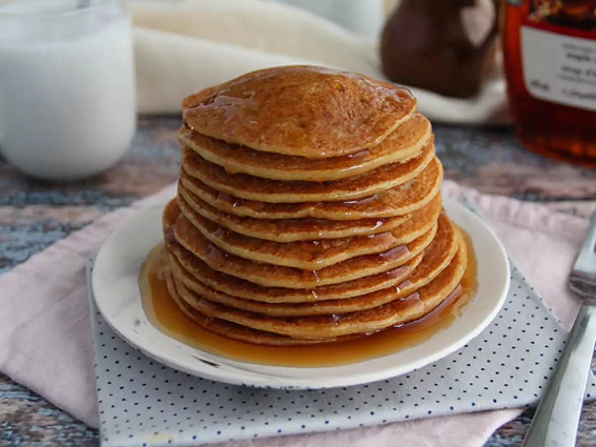 Vegan ve Glütensiz Pankek - fotoğraf 3