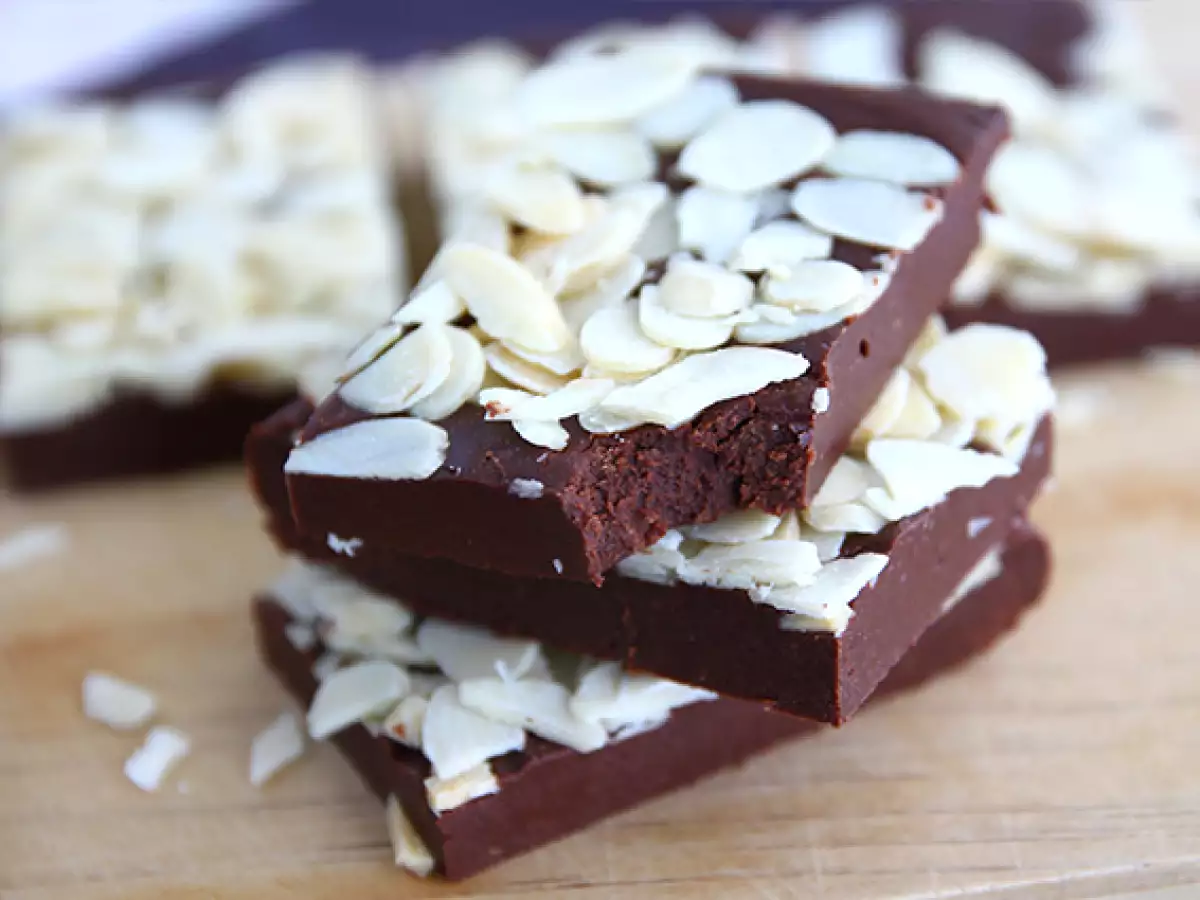 Vegan Yer Fıstıklı Fudge - fotoğraf 2