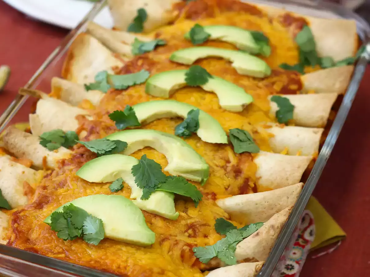 Vejetaryen enchiladas - fotoğraf 3