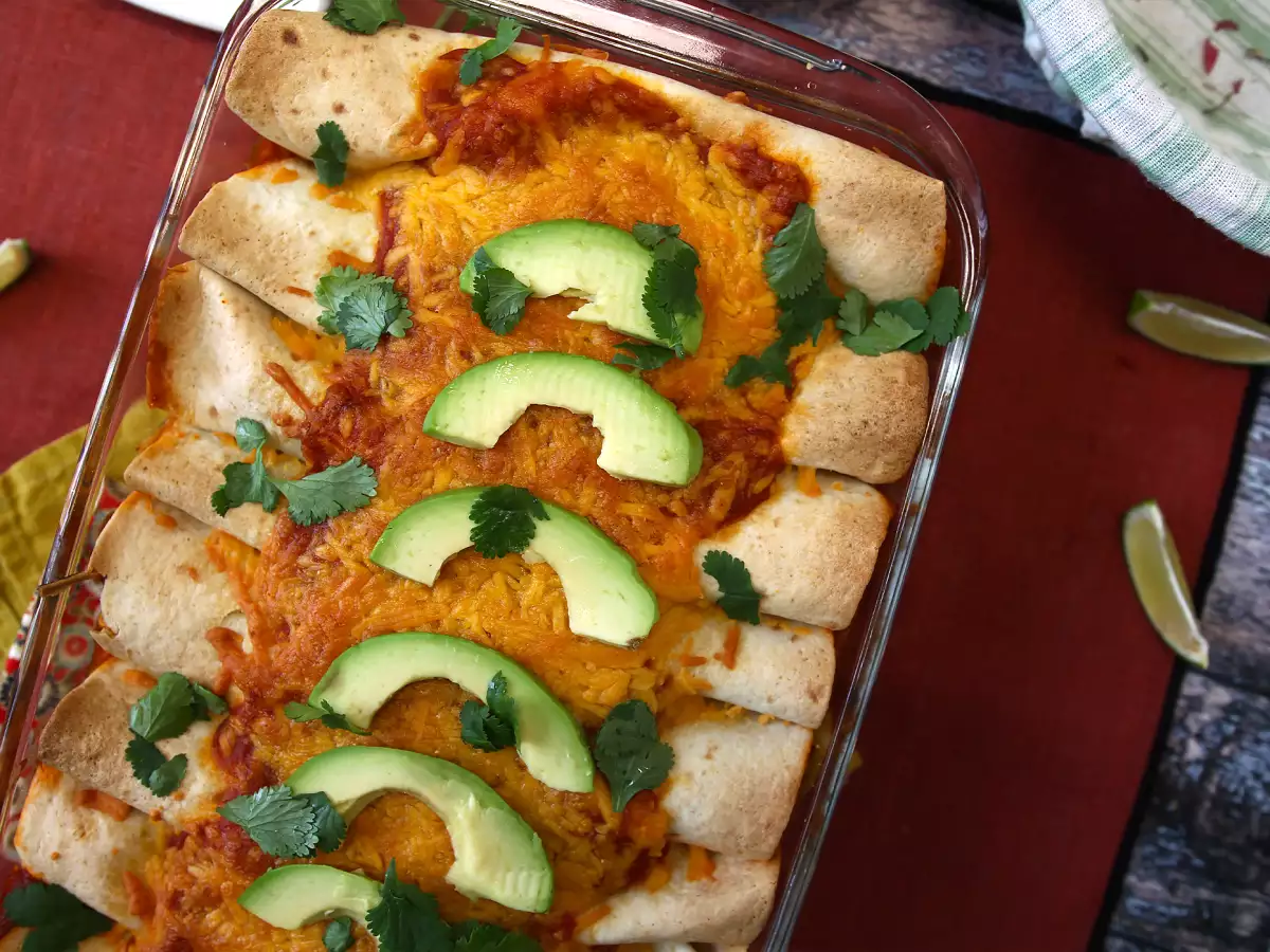 Vejetaryen enchiladas - fotoğraf 6