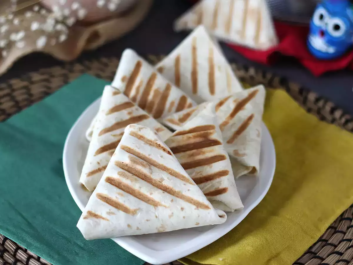 Vejetaryen taco samosas