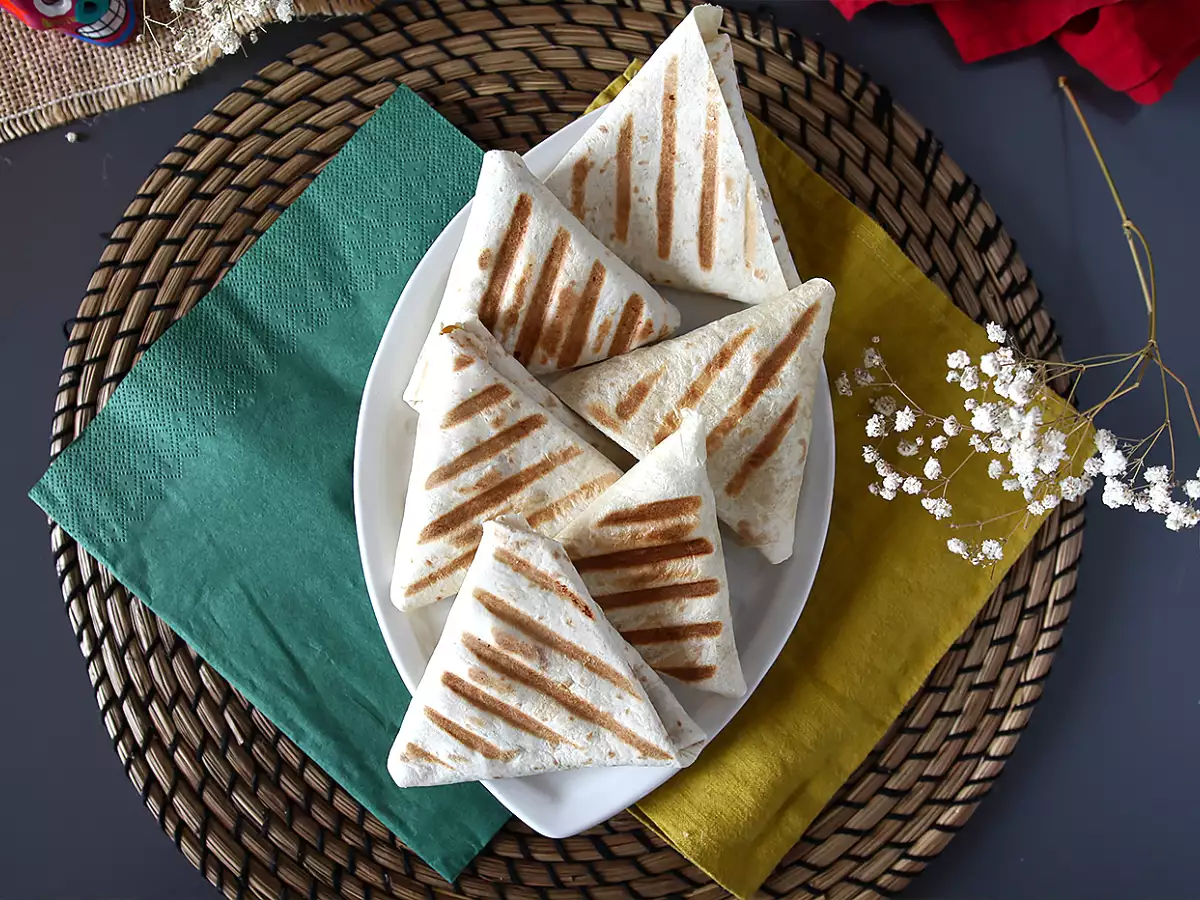 Vejetaryen taco samosas - fotoğraf 3