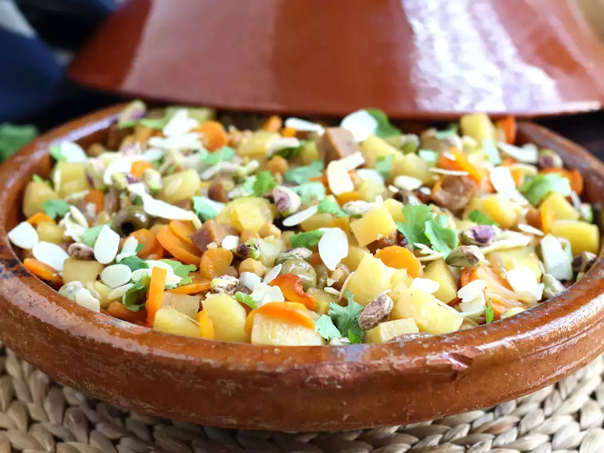 Vejetaryen tagine (bizimle seitan pişirin!) - fotoğraf 3