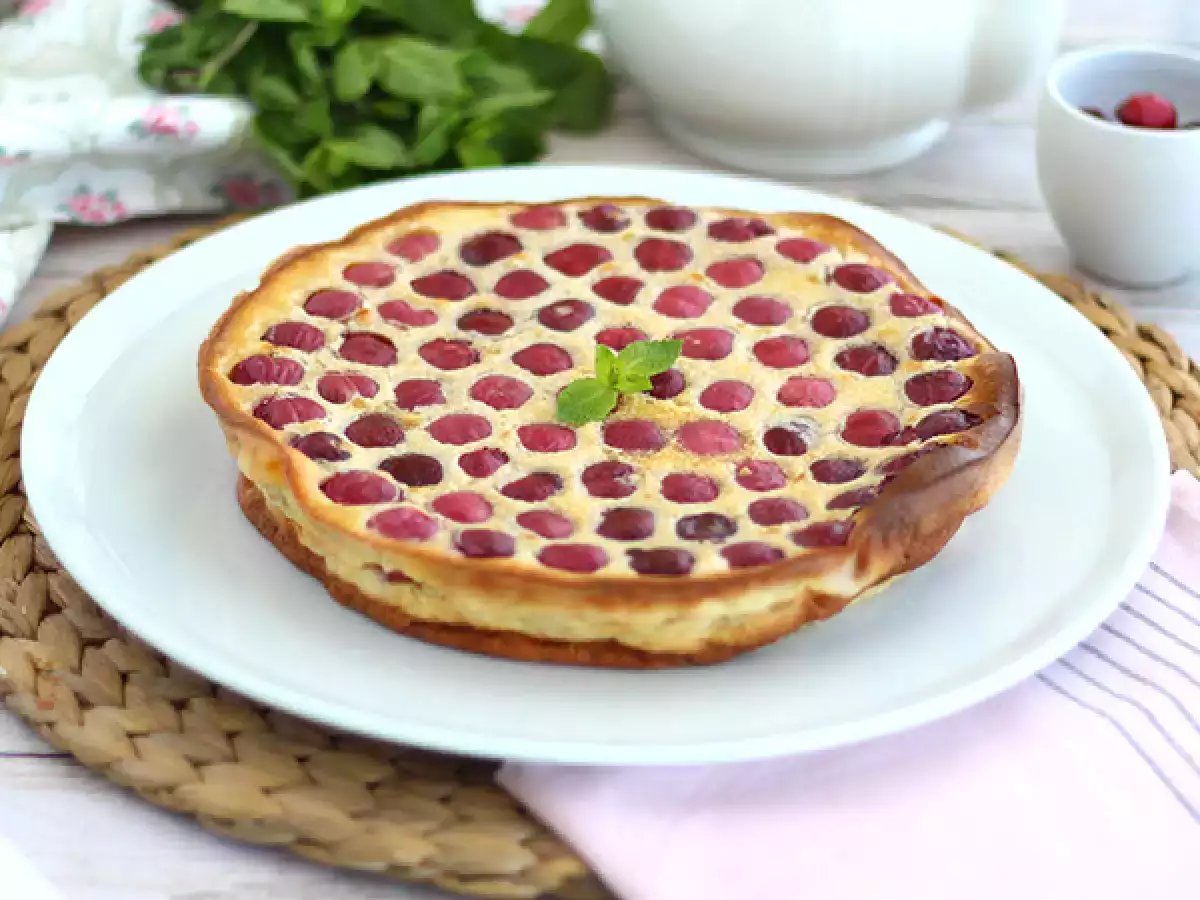 Vişneli clafoutis, ultra eriyen bir klasik - fotoğraf 2