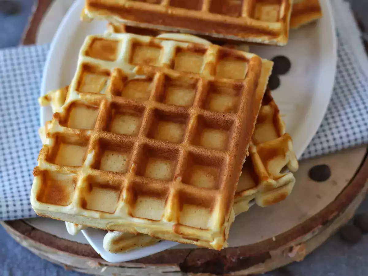 Whey Proteinli Waffle - fotoğraf 5
