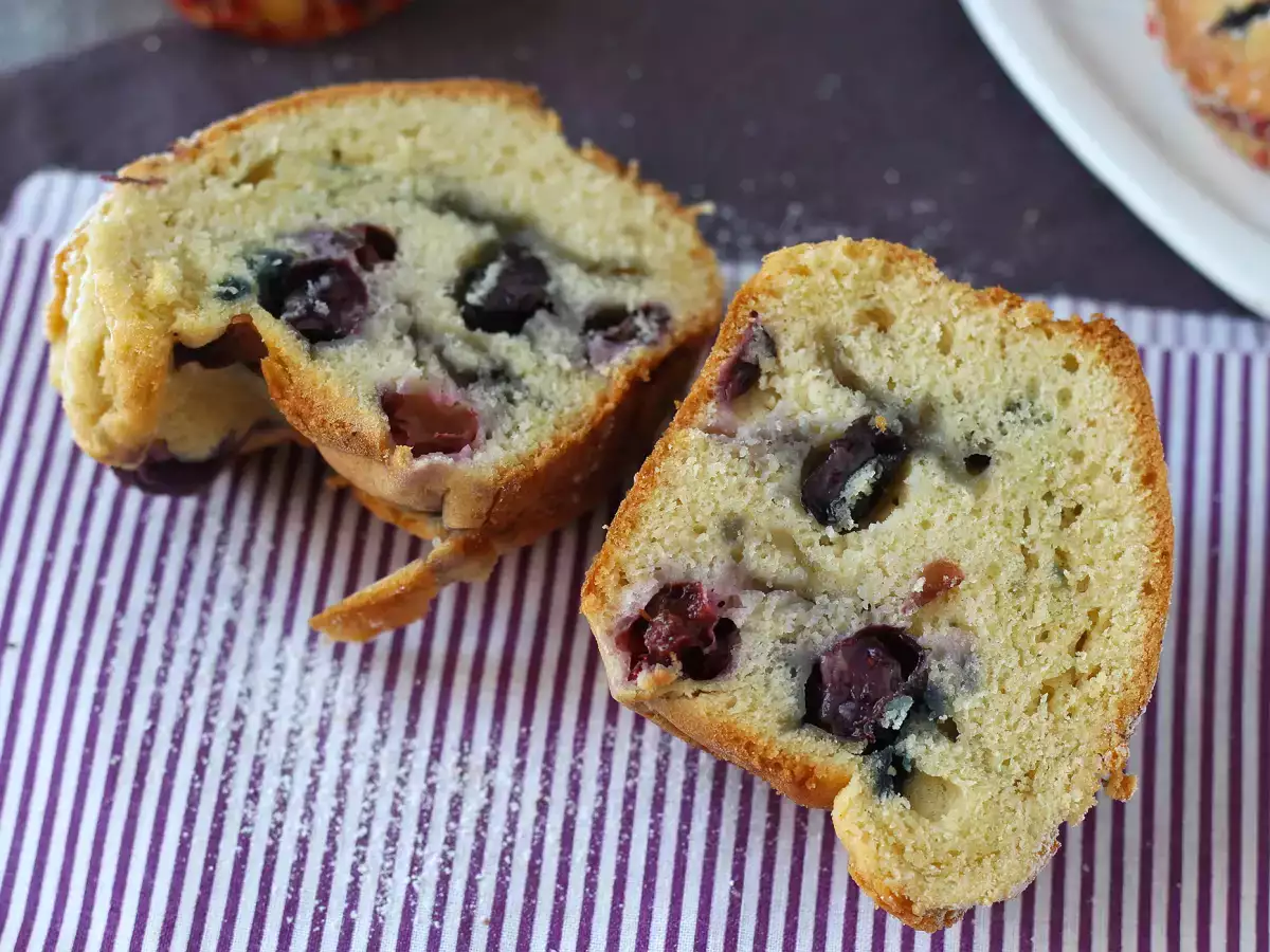 Yaban Mersinli Mini Muffinler: Pirene Turtasının Mini Hâli - fotoğraf 12