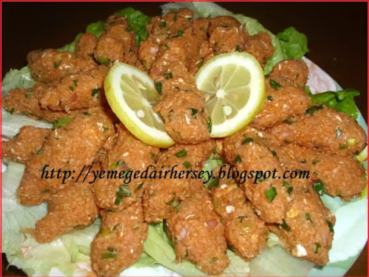 Yalancı (Yumurtalı) Çiğ Köfte