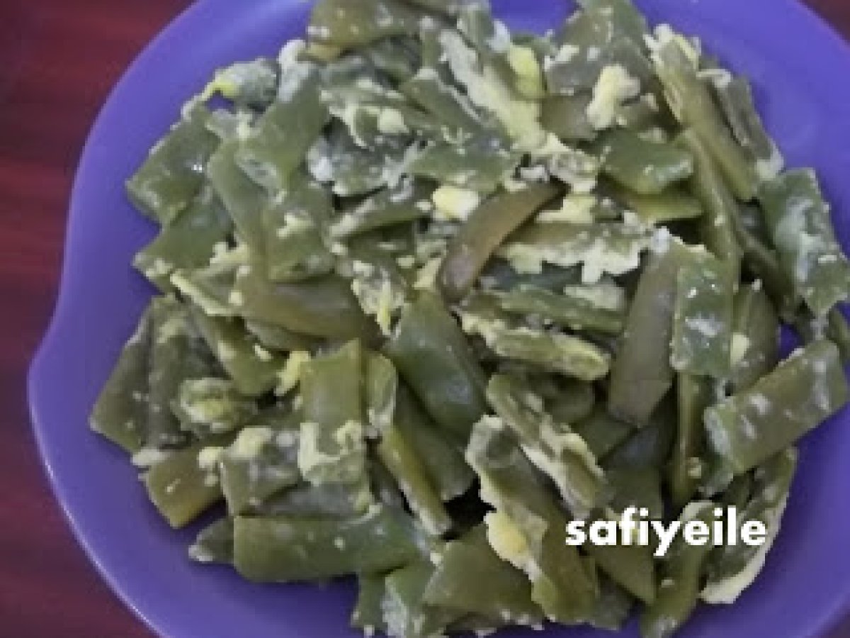 Yeşil Fasulyeli Omlet
