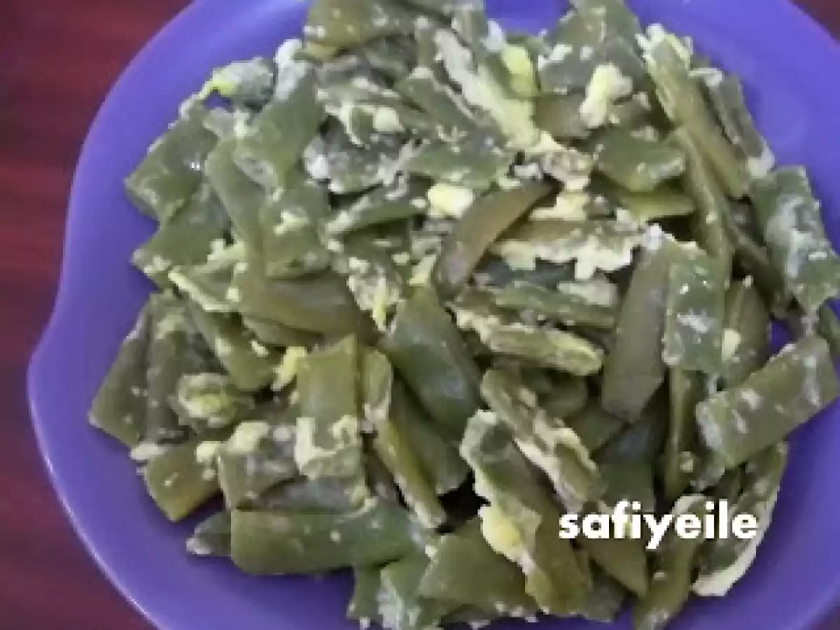 Yeşil Fasulyeli Omlet