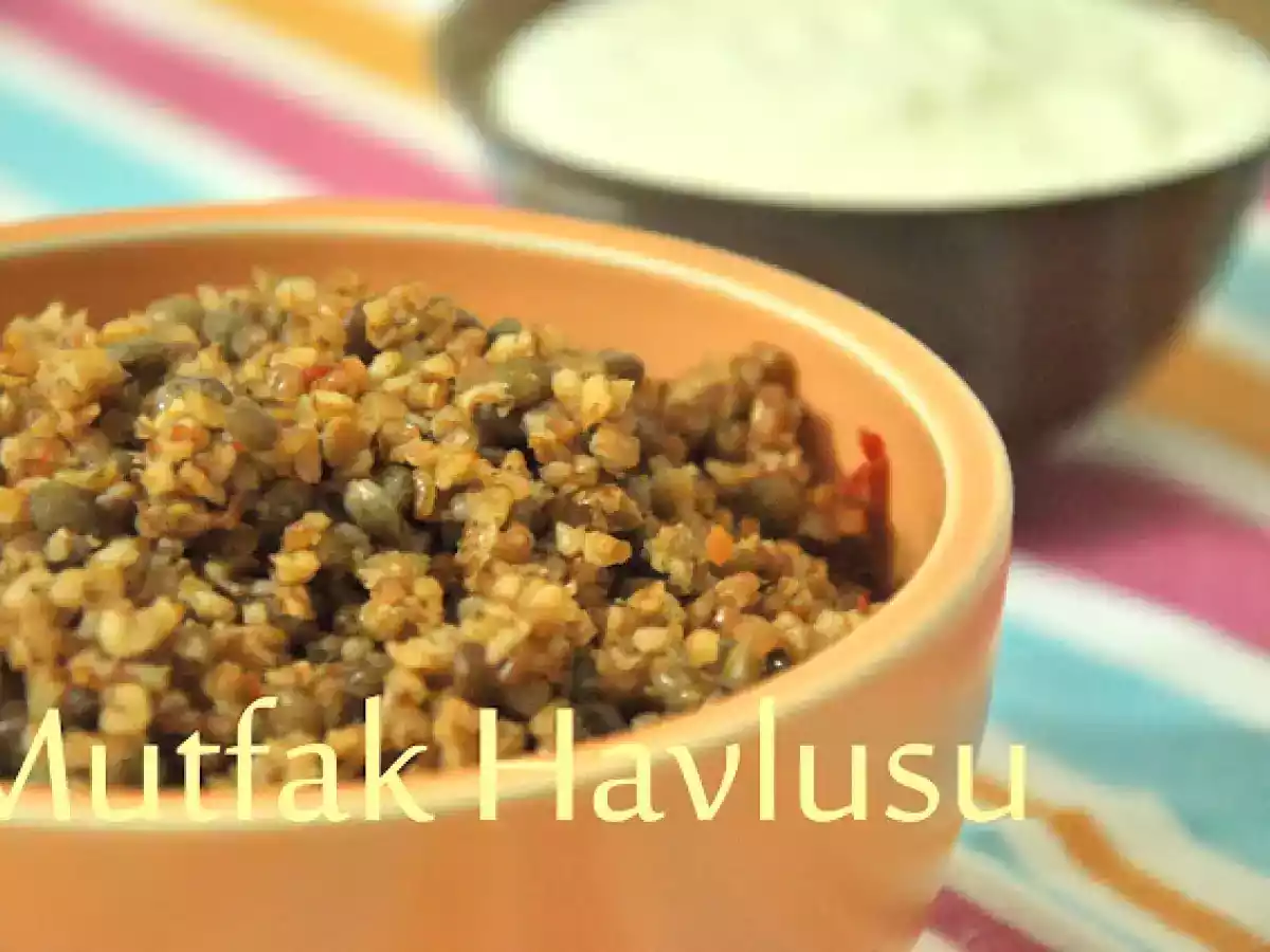 Yeşil Mercimekli Bulgur Pilavı(Adana Usulü)