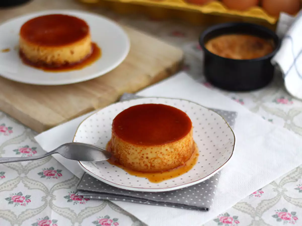Yoğunlaştırılmış Sütlü Karamelli Flan - fotoğraf 2