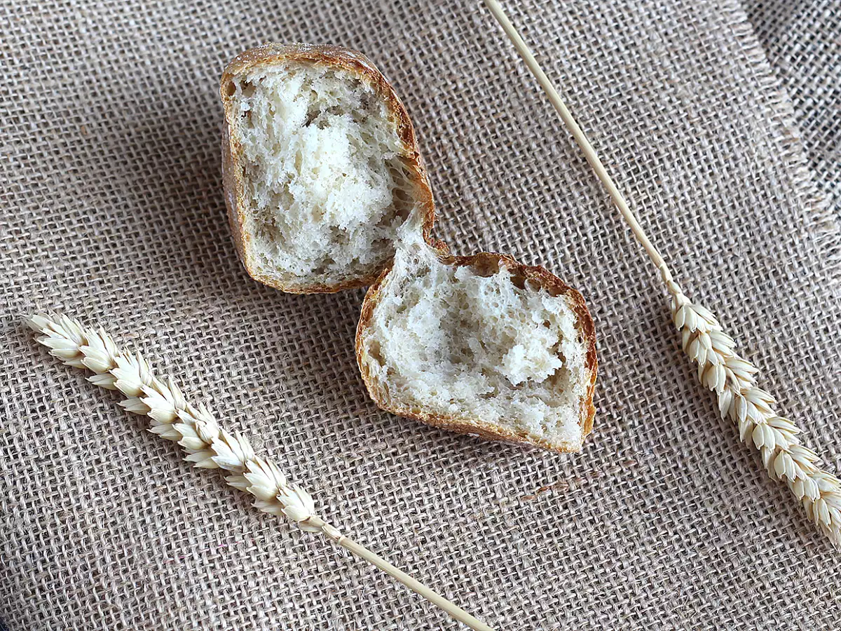Yoğurmasız ekmek ruloları - Gevrek ve kabarık! - fotoğraf 2