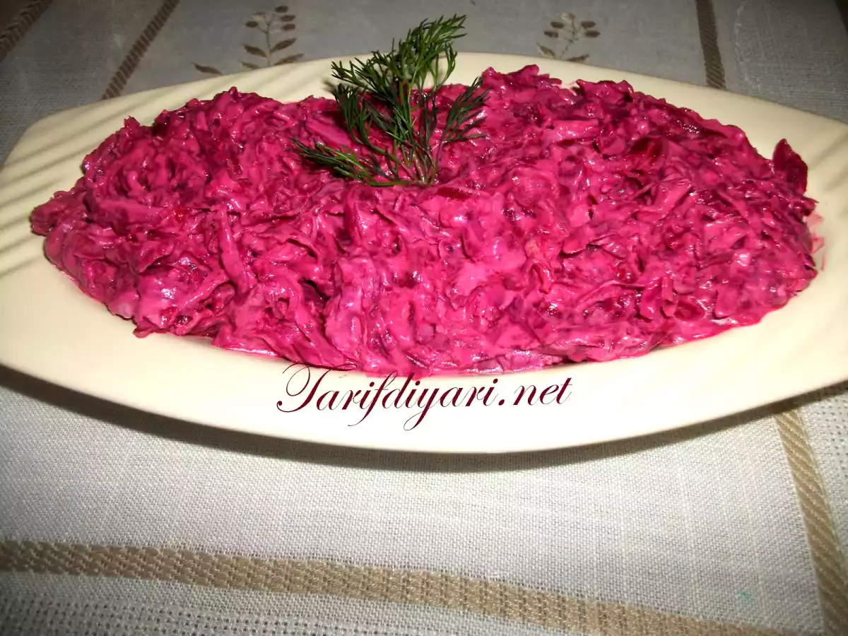YOĞURTLU PANCAR SALATASI - fotoğraf 2