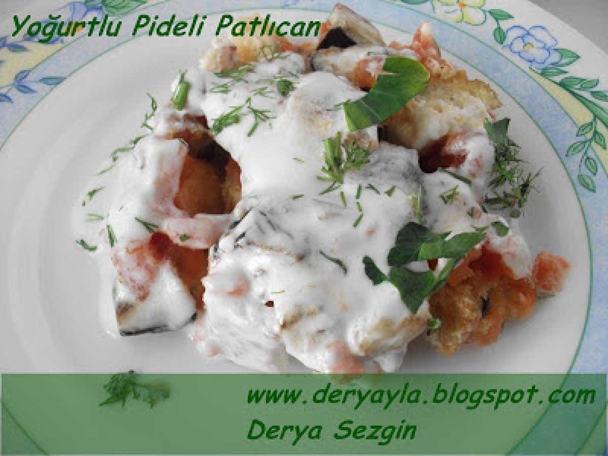 Yoğurtlu Pideli Patlıcan ve İftar Menüsü-23