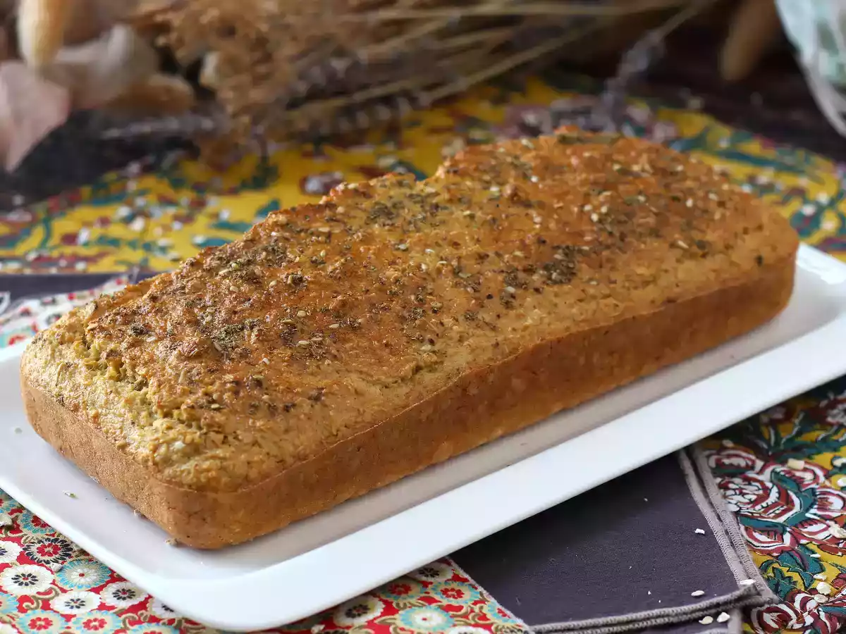 Yoğurtlu ve yumurtalı glutensiz yulaflı ekmek: protein dolu, sağlıklı ve yapımı kolay bir tarif - fotoğraf 3