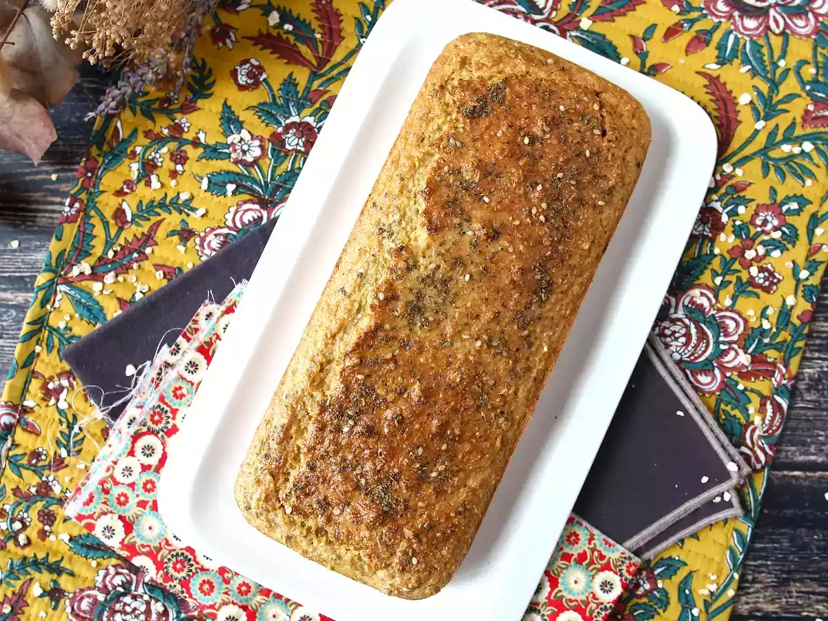 Yoğurtlu ve yumurtalı glutensiz yulaflı ekmek: protein dolu, sağlıklı ve yapımı kolay bir tarif - fotoğraf 4