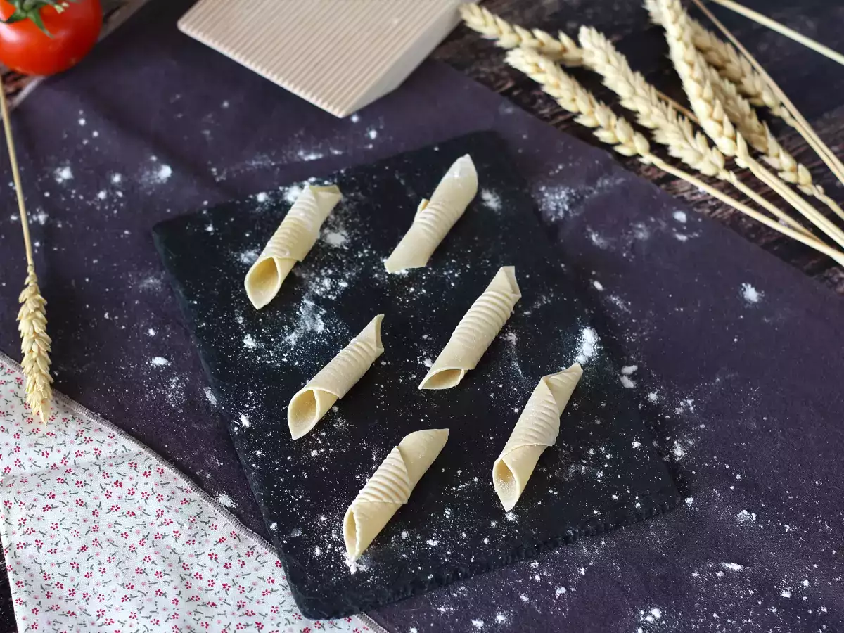 Yumurtalı garganelli nasıl hazırlanır - fotoğraf 2