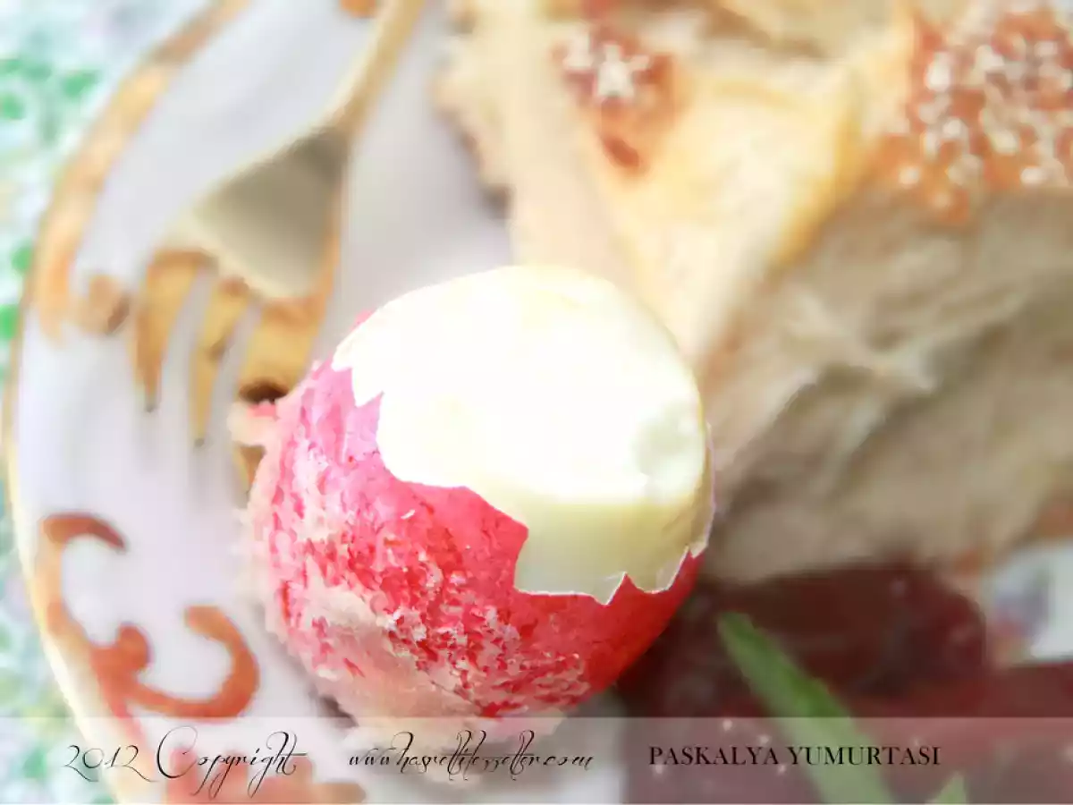 Yumurtalı (Mahlepli) Paskalya Çöreği - fotoğraf 4