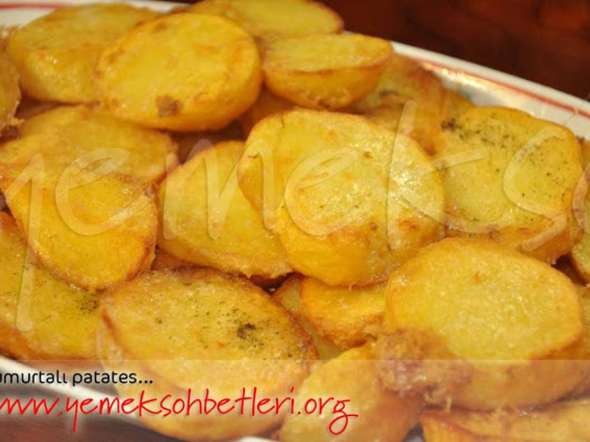 Yumurtali patates kızartması...
